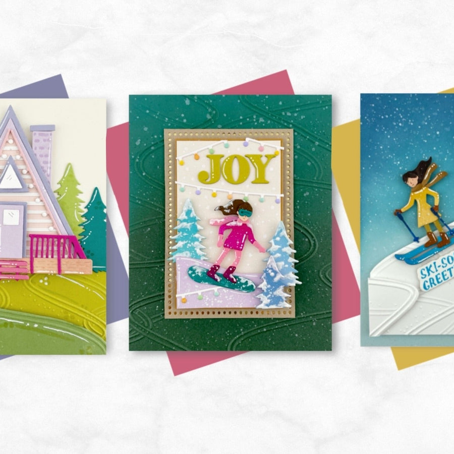 Cardmaking on the Slopes: 3 Ways to Use the Ski-son’s Greetings Collection