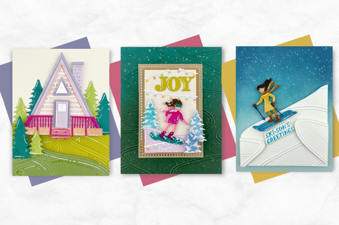 Cardmaking on the Slopes: 3 Ways to Use the Ski-son’s Greetings Collection