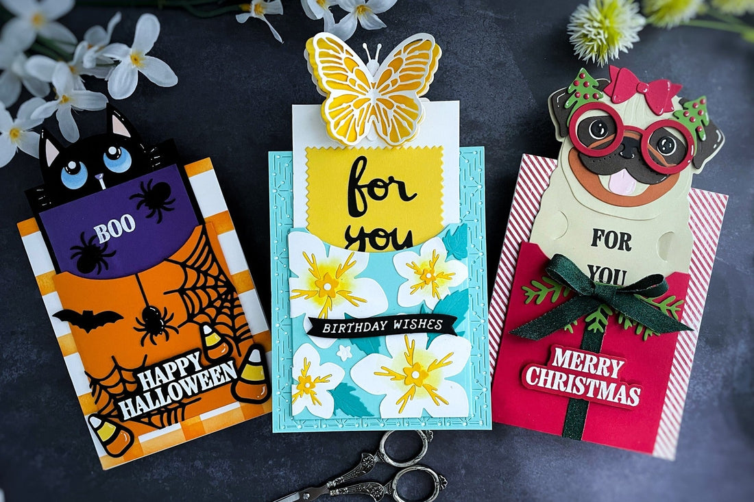 Gift Card Holder Card Trio