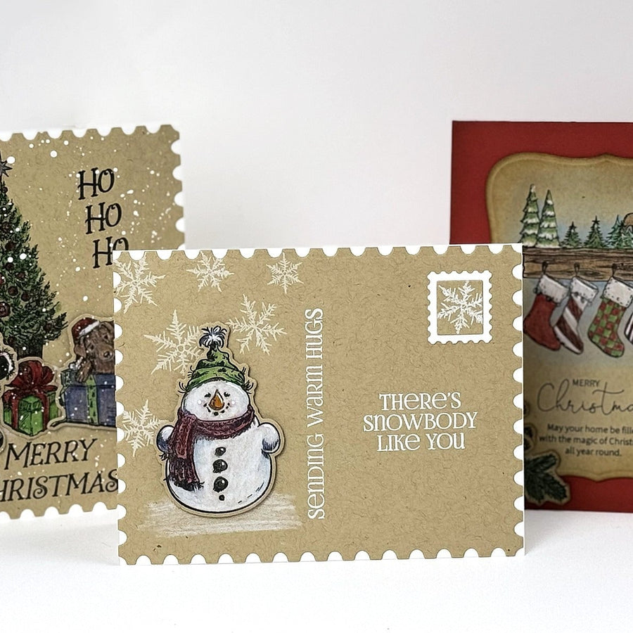 Vintage Postal Christmas Cards