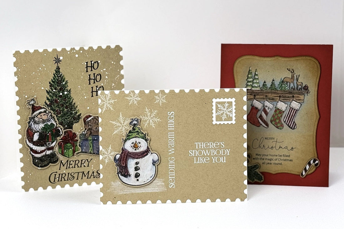 Vintage Postal Christmas Cards