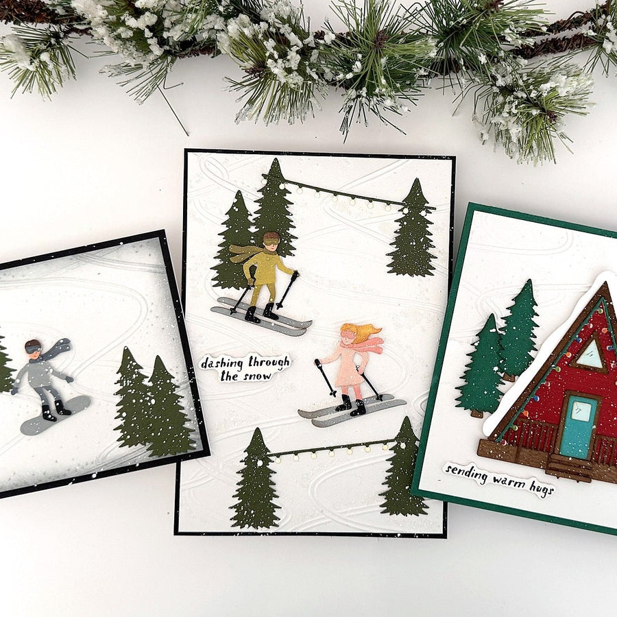 Create Winter Wonderland Cards with Ski-son’s Greetings Collection!