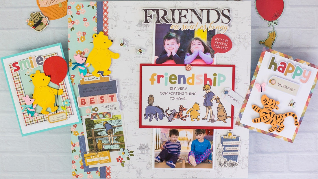 Cardmaking and Scrapbooking Supplies for Cards AND Layouts!