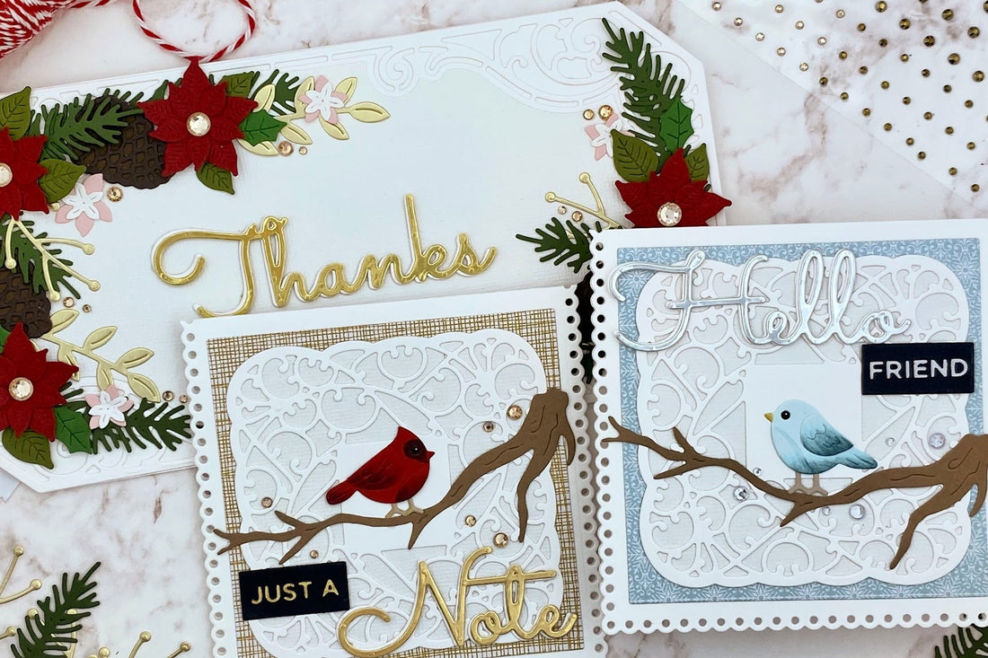 Inspiration using the Sweet Serenade Notecards Collection