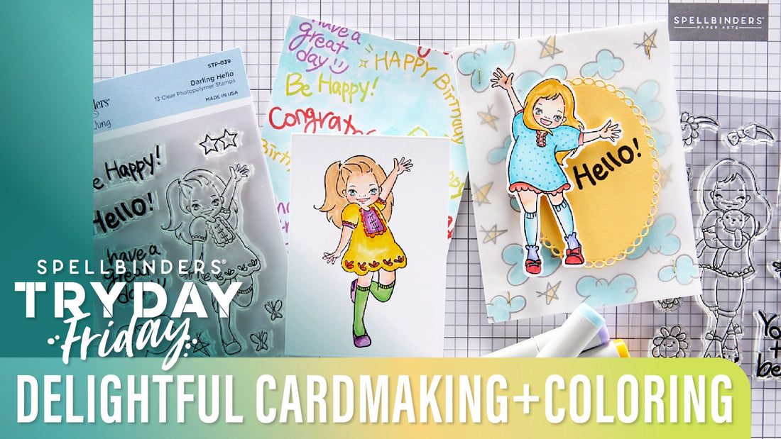 Delightful Cardmaking & Coloring | Spellbinders Live