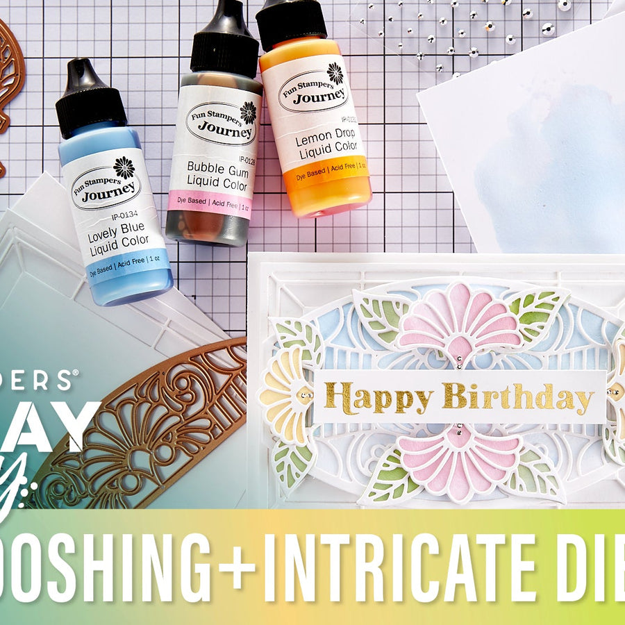 Ink Smooshing Plus Intricate Dies | Spellbinders Live