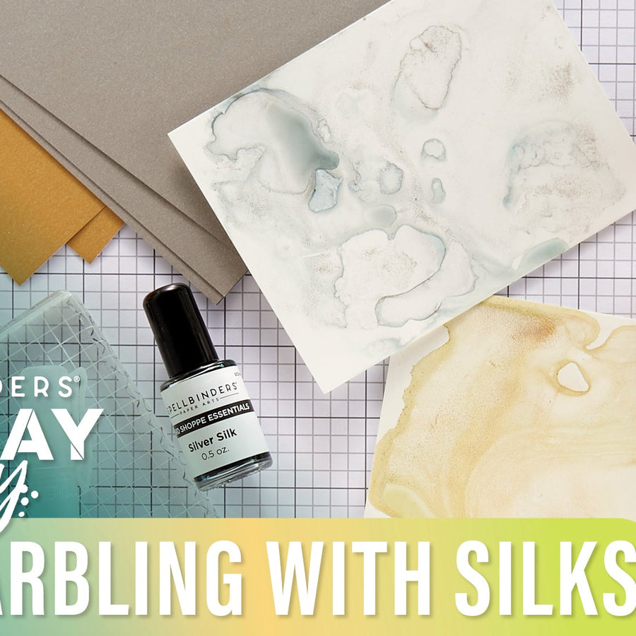 DIY Marbling with Silks | Spellbinders Live