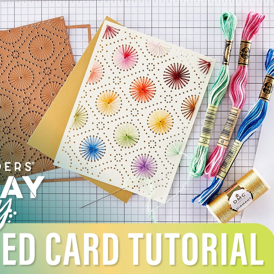 Stitched ﻿Card Tutorial | Spellbinders Live