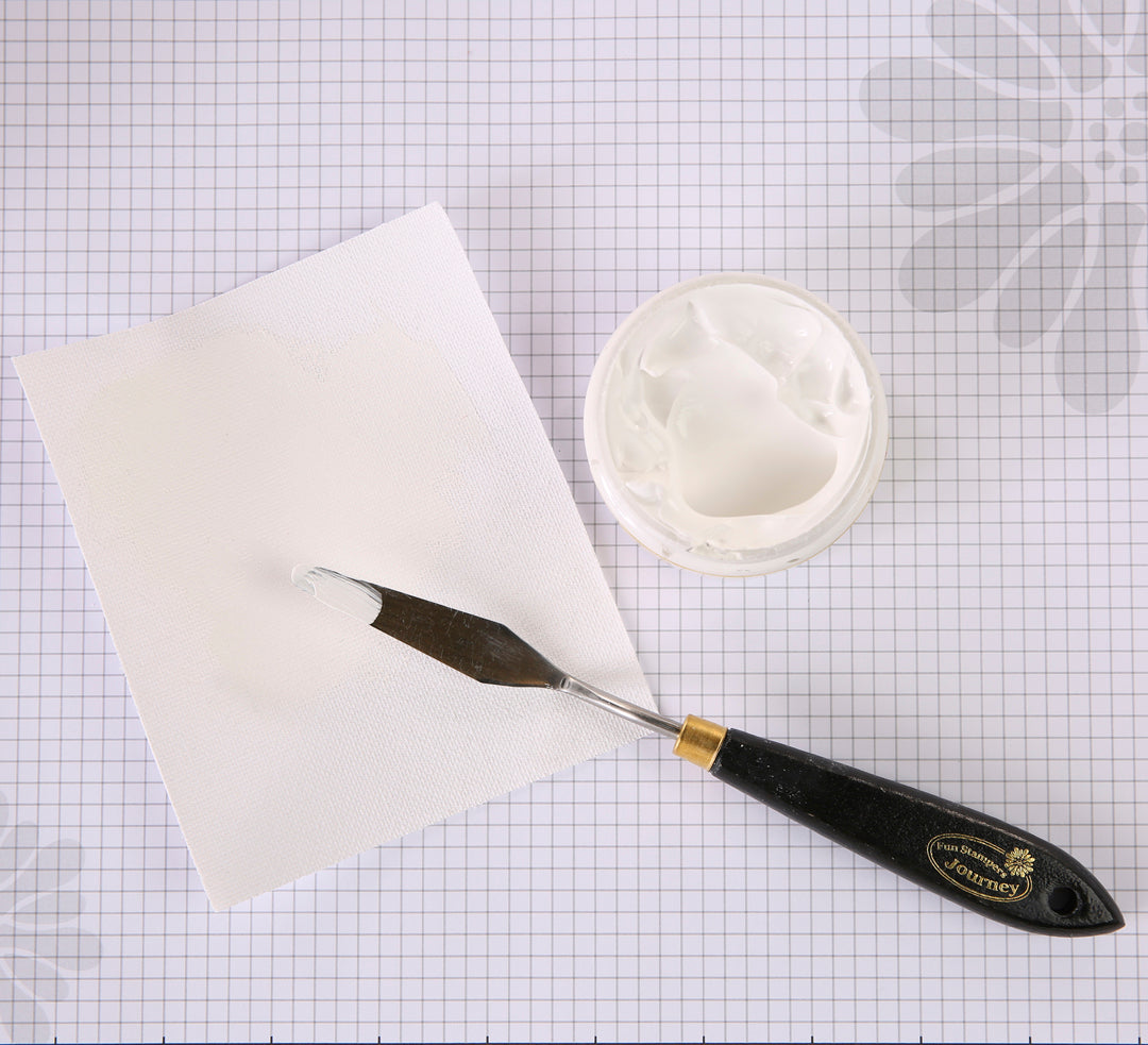 Simple Mixed Media Inspiration with Canvas Sheets