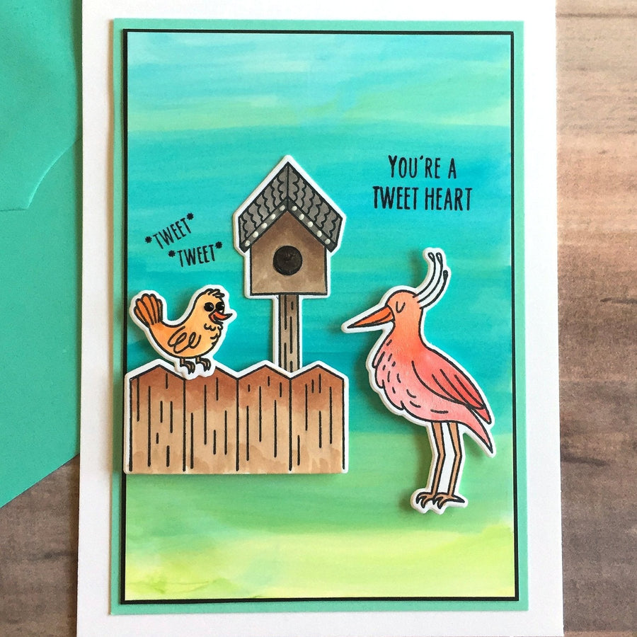 United We Flourish - Hero Arts and Ellen Hutson Stamp Set - Hero Arts