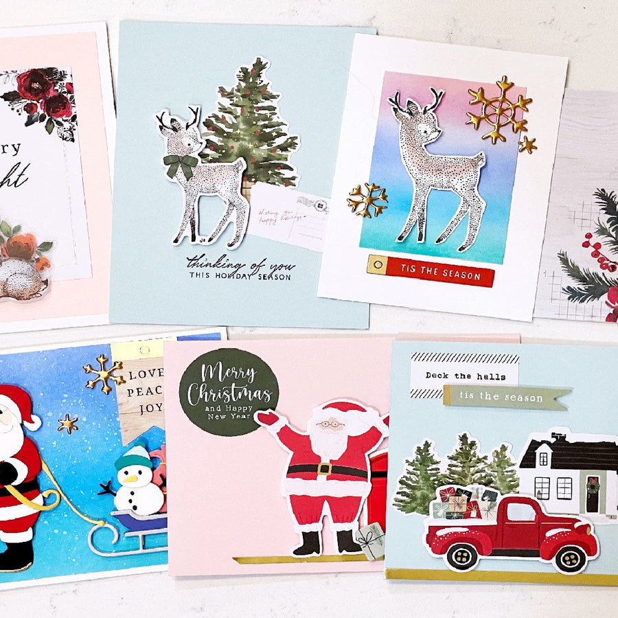 Sweet Reindeer & Joyful Santa with Vera Yates