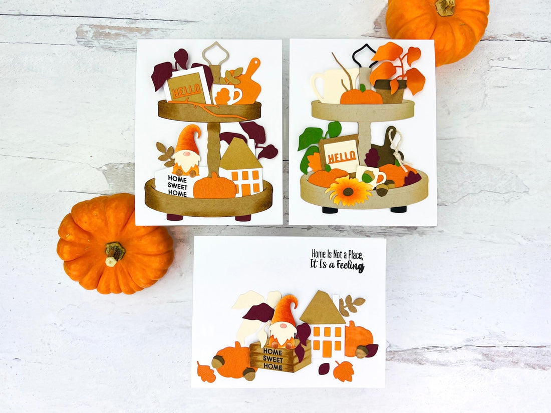 Fall Tiered Tray and Gnomes with Karen Reátegui
