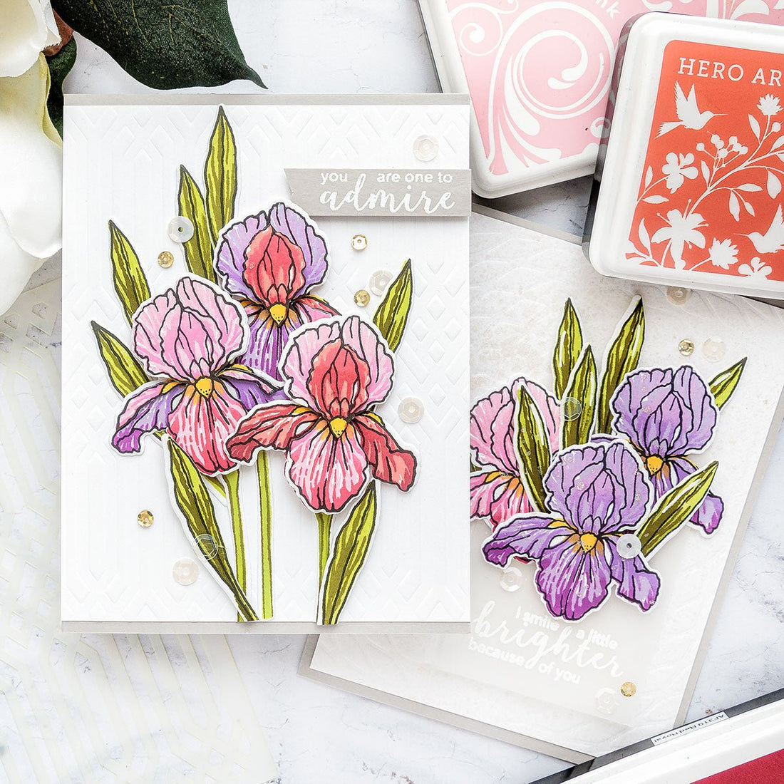 Video: 3D Decoupage with Layering Iris | Color Layering With Yana Series - Hero Arts