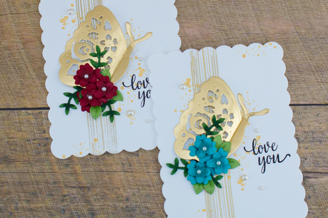 Flower Garden Inspiration | Botanical Butterfly Card with Cynde. Video