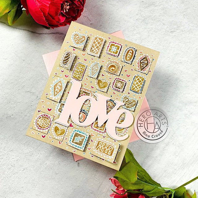 Video: Peek-a-Boo Valentine's Day Card - Hero Arts