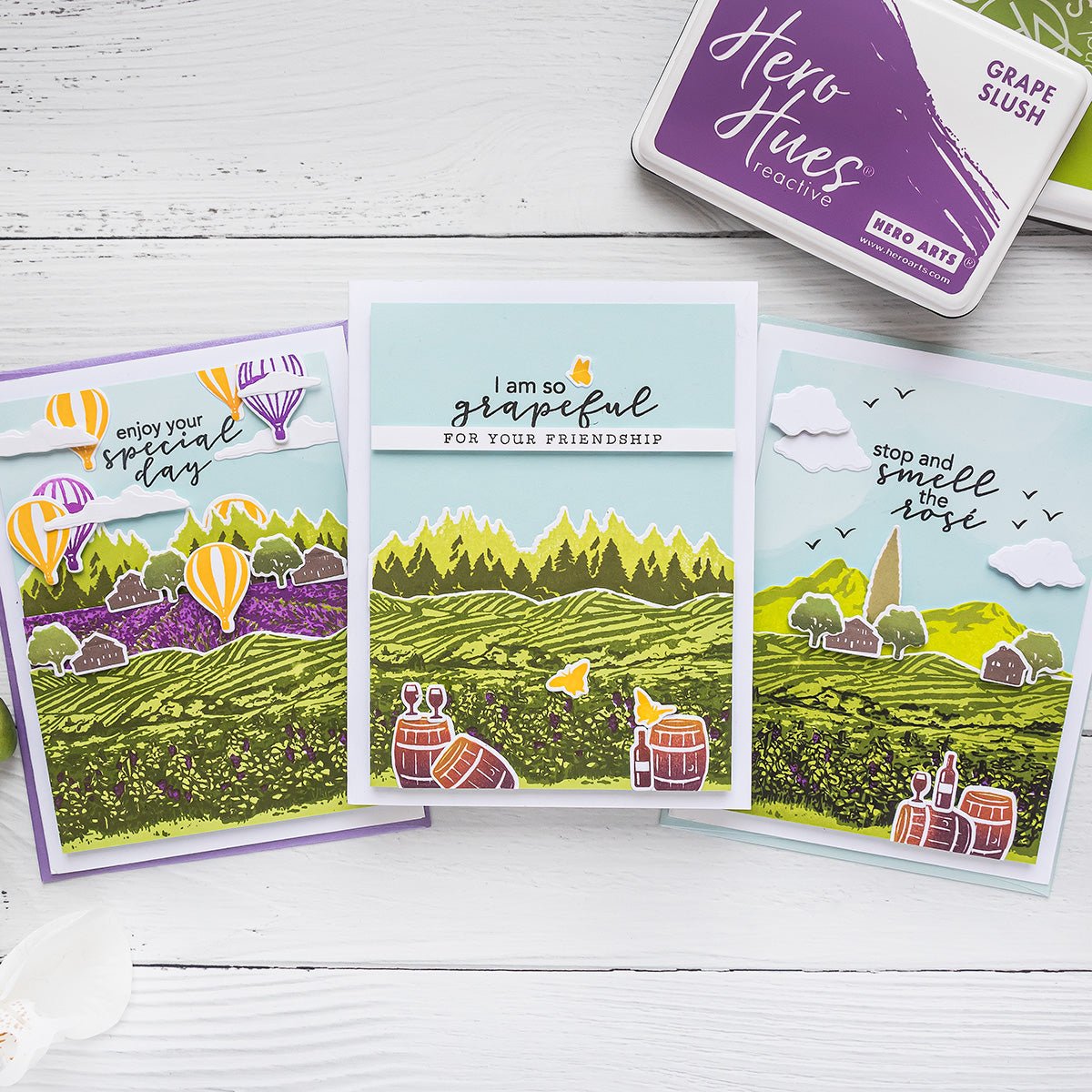 Video: Vineyard HeroScape | Color Layering With Yana Series - Hero Arts