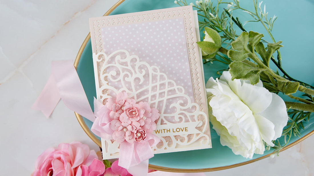 Cardmaking Inspiration | With Love Card Featuring Candlewick Grand Pocket with Kim Kesti