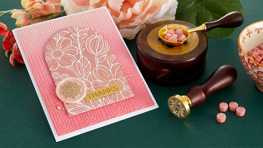 August 2023 Wax Seal of the Month Preview & Tutorials – Mandala Flower