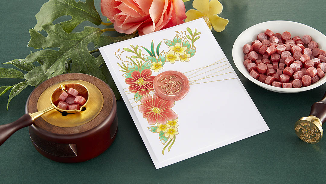 December 2023 Wax Seal of the Month Preview & Tutorials – To The Moon