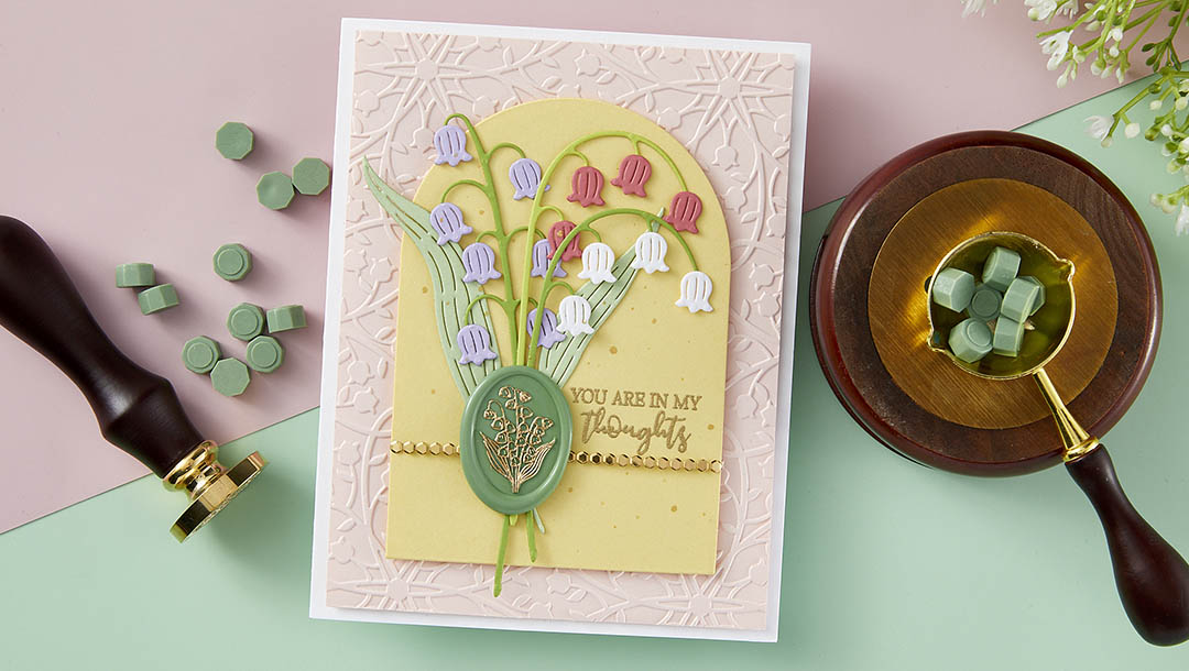 February 2024 Wax Seal of the Month Preview & Tutorials – Lily of the Valley