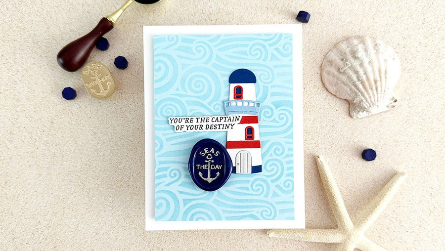 June 2025 Wax Seal of the Month Preview &amp; Tutorials – Seas the Day