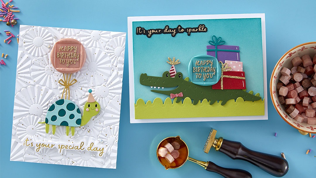November 2024 Wax Seal of the Month Preview & Tutorials – Happy Birthday to You