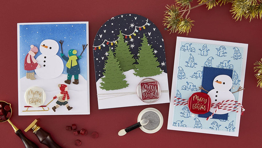 October 2025 Wax Seal of the Month Preview & Tutorials – Merry & Bright