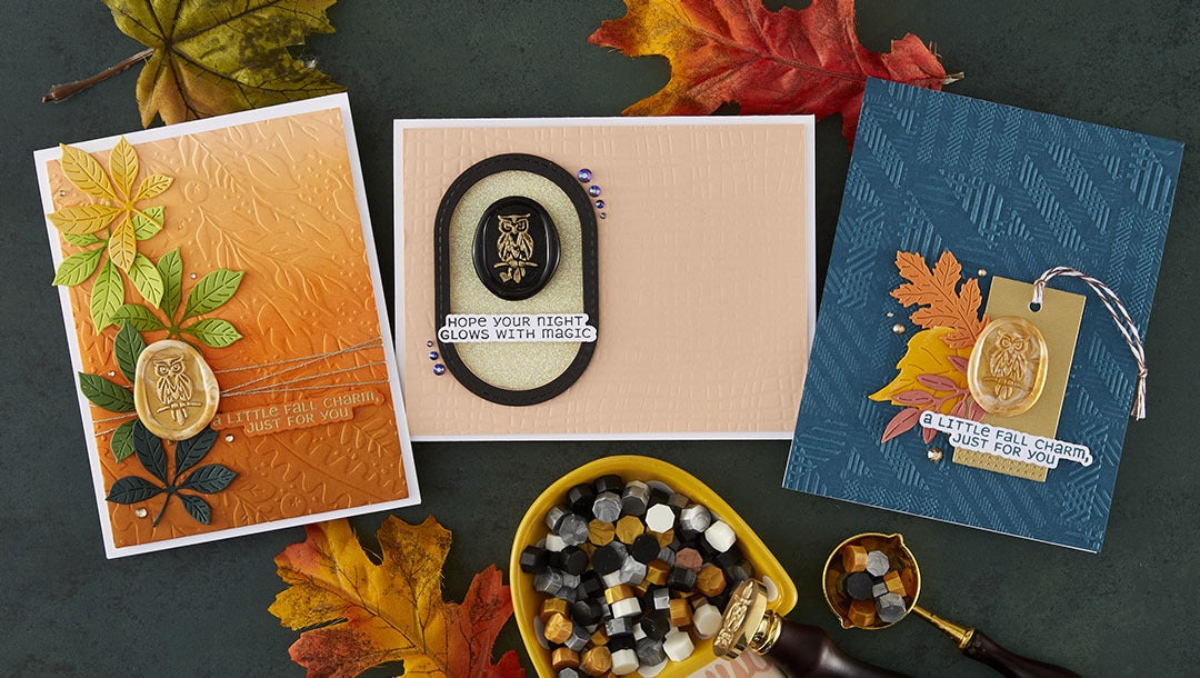 September 2025 Wax Seal of the Month Preview & Tutorials – Twilight Hoot