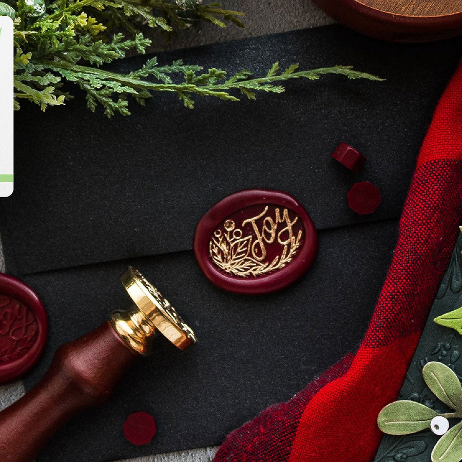 July 2023 Wax Seal of the Month Preview & Tutorials – Poinsettia Joy