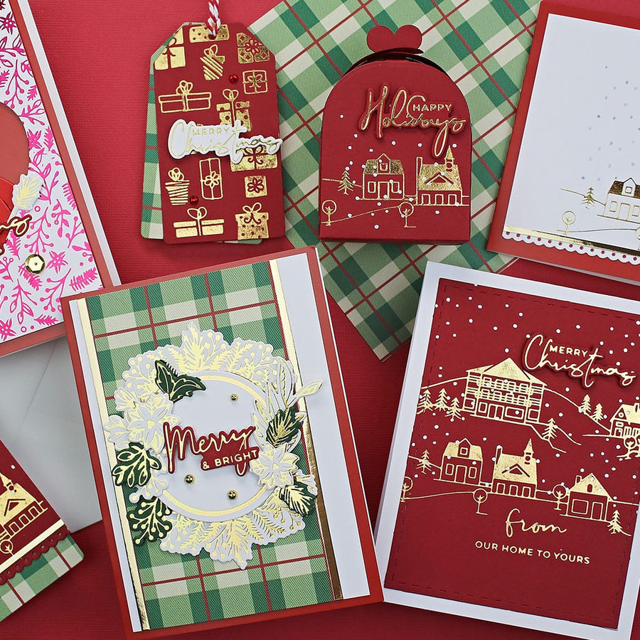 Yana’s Christmas Foiled Basics with Bibi Cameron