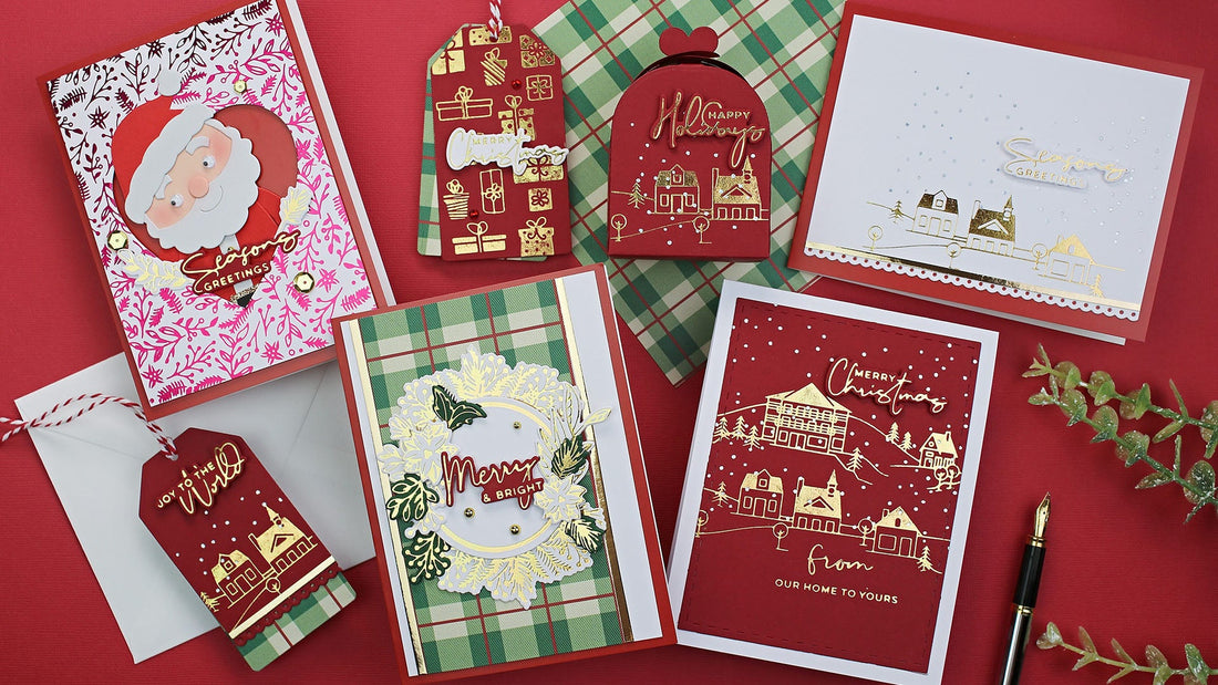 Yana’s Christmas Foiled Basics with Bibi Cameron