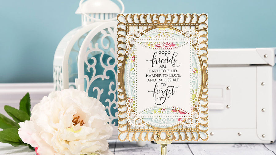 Cardmaking Inspiration | Good Friends Card