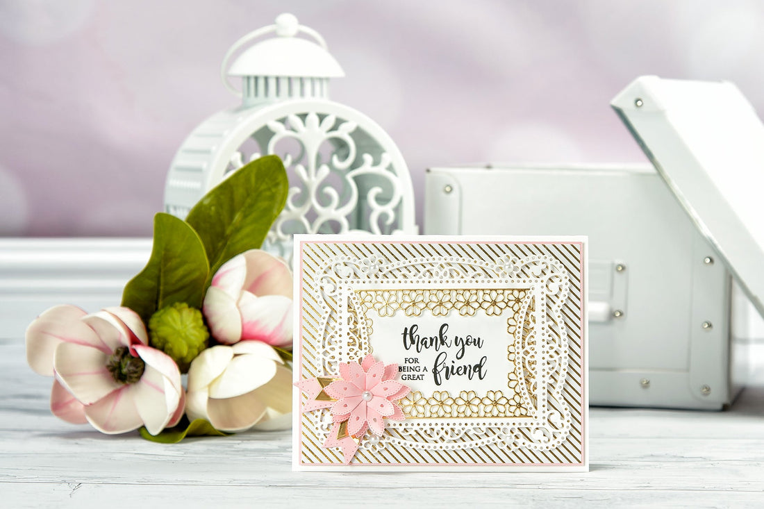 Cardmaking Inspiration | Thank You for Being A Great Friend Card