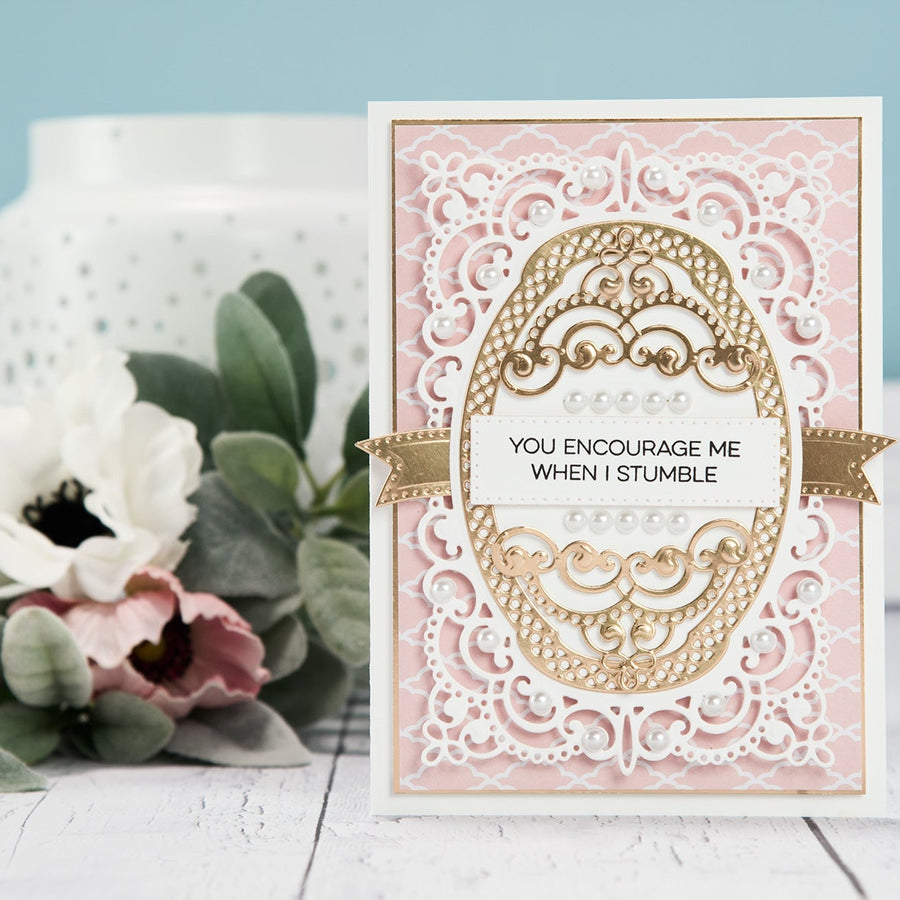 Cardmaking Inspiration | You Encourage Me When I Stumble Card