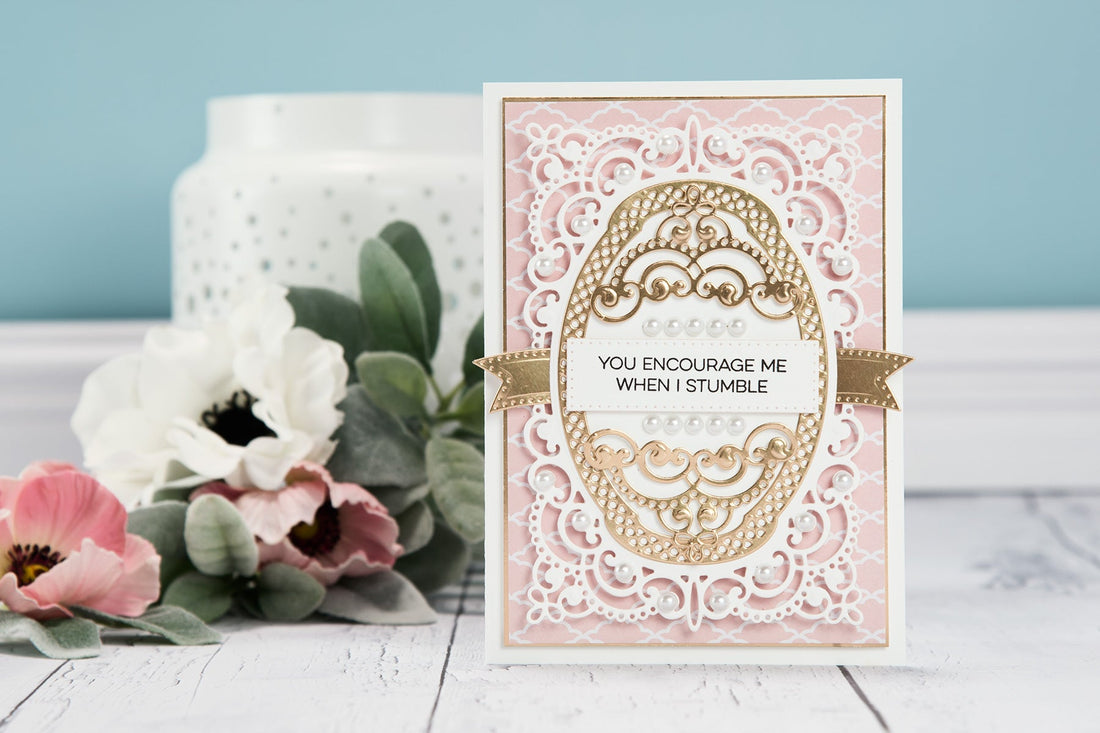 Cardmaking Inspiration | You Encourage Me When I Stumble Card