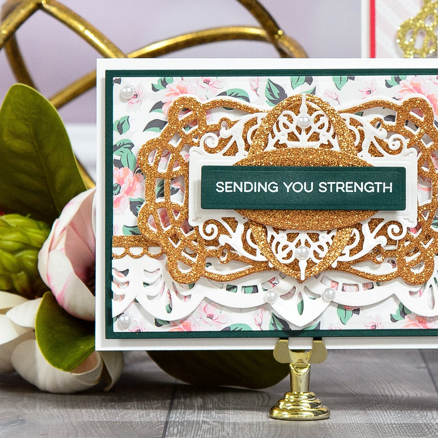 One Card Design 2 Ways - Sending You Strength Card