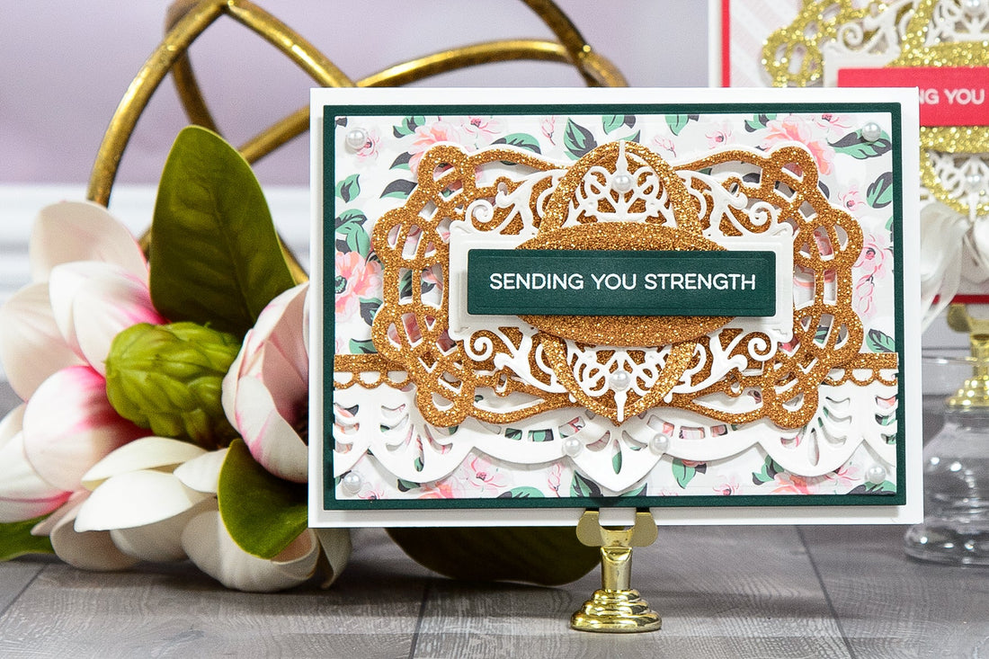 One Card Design 2 Ways - Sending You Strength Card
