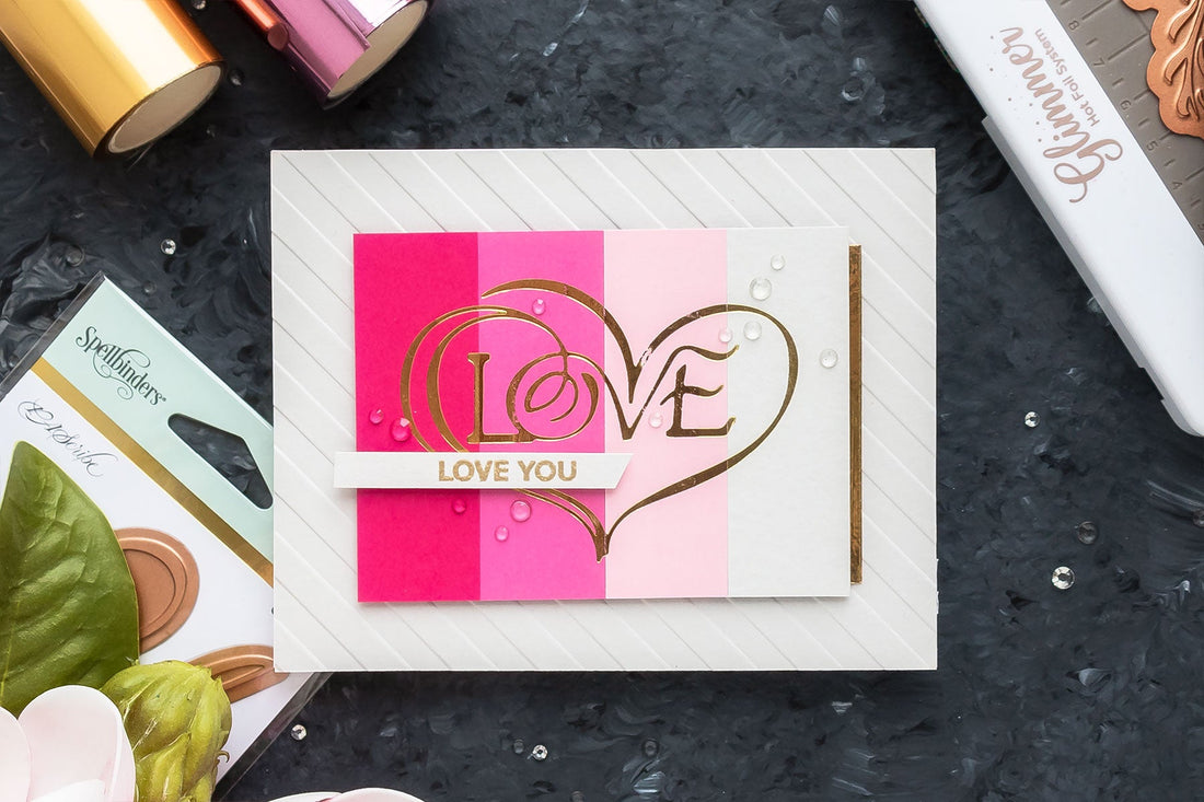 Video: Valentine's Day Cards & Tags with Paul Antonio Glimmer Plates
