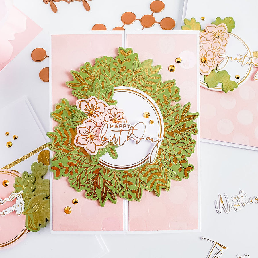 Yana’s Foiled Basics Inspiration | Feminine Cards with Yasmin