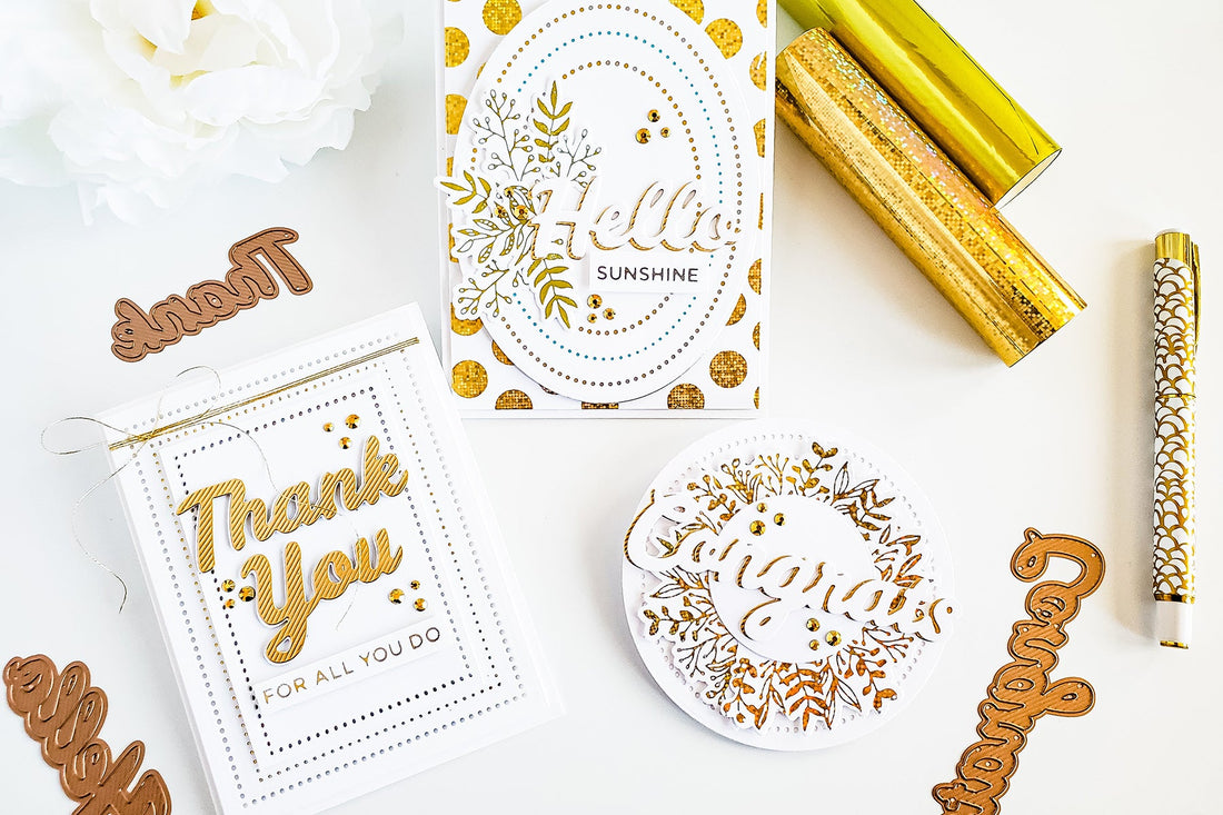 Bold Type Inspiration | Clean & Simple Cards with Yasmin