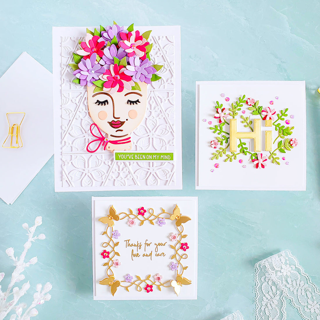 Die D-Lites Inspiration | Colorful Greeting Cards with Yasmin
