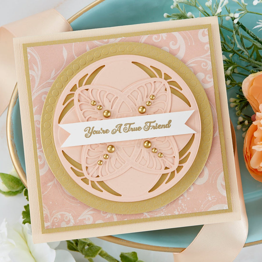 Cardmaking Inspiration | You're a True Friend Card Featuring Tiffany Laveliere with Kim Kesti