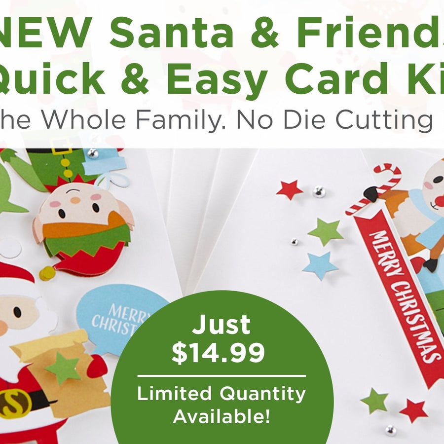 What’s New | Santa & Friends Quick and Easy Card Kit