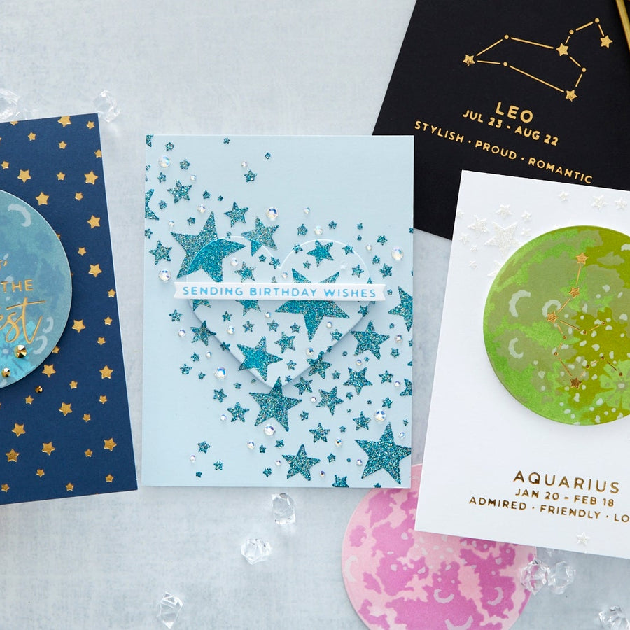 Introducing Layered Full Moon & Star Bright Stencils