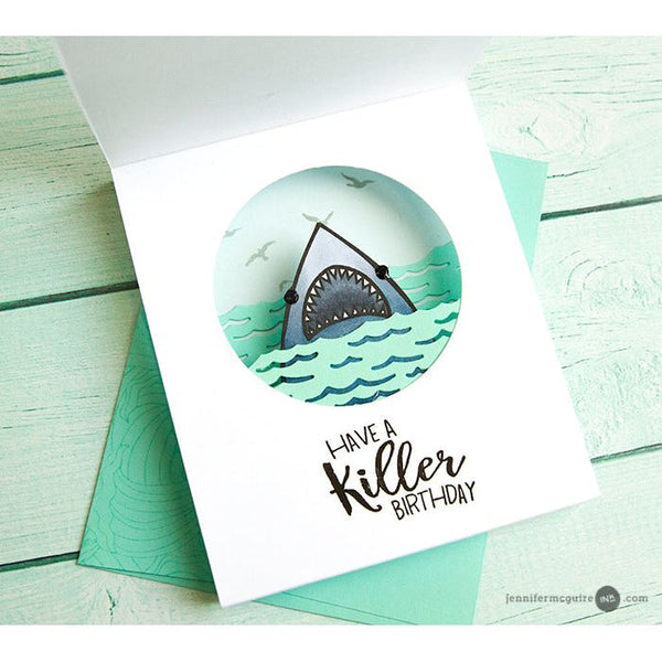 Wave & Sea Confetti Die