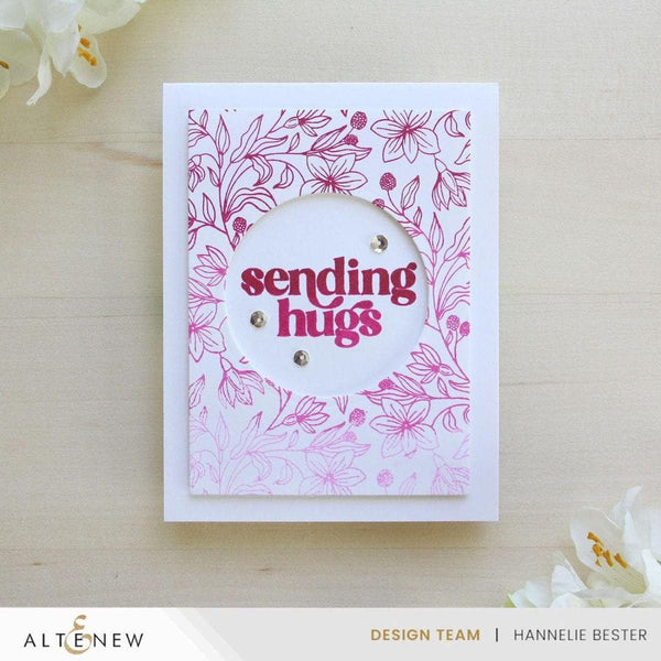 Altenew - Floral Serenade Press Plate