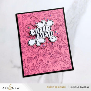 Altenew - Floral Serenade Press Plate