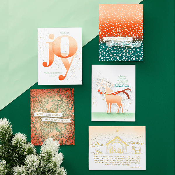 Night & Day Pines Press Plates from the Home for the Holidays Collection