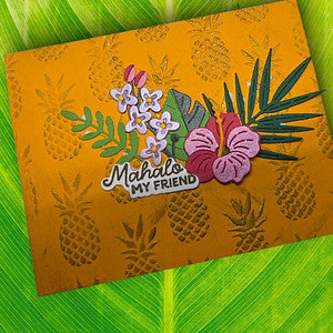 Pineapple Pop - Embossing Folder of the Month