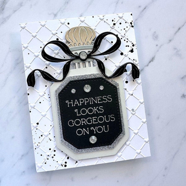 Cross My Heart 3D Embossing Folder